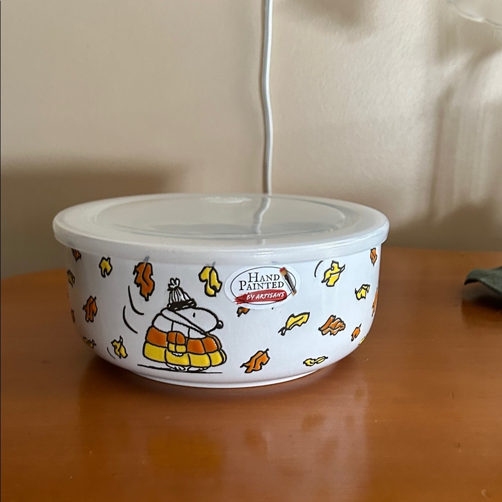 Peanuts Ceramic Halloween Bowl